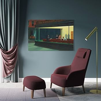 Amazon.co.jp: 素晴らしい絵画Edward Hopperエドワードホッパー画家の