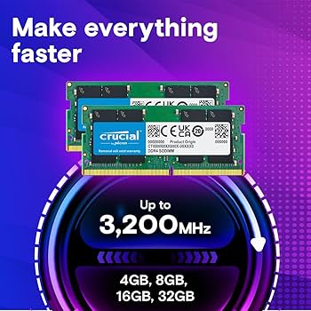 Amazon | Crucial ノートPC用増設メモリ 32GB(16GBx2枚) DDR4 3200MT/s