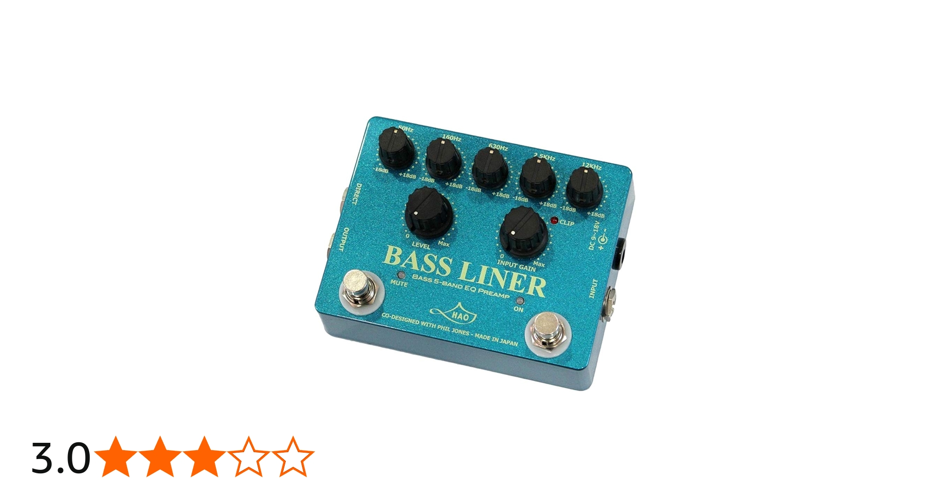 Amazon | HAO BASS LINER ベースプリアンプ (ハオ) | ベースプリアンプ