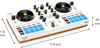 Amazon | Hercules DJControl Mix Ultra – スマートフォン用モバイルDJ