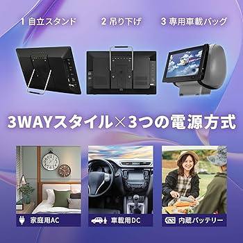 Amazon | [東京Deco] 14型 ポータブル液晶テレビ 地デジ搭載