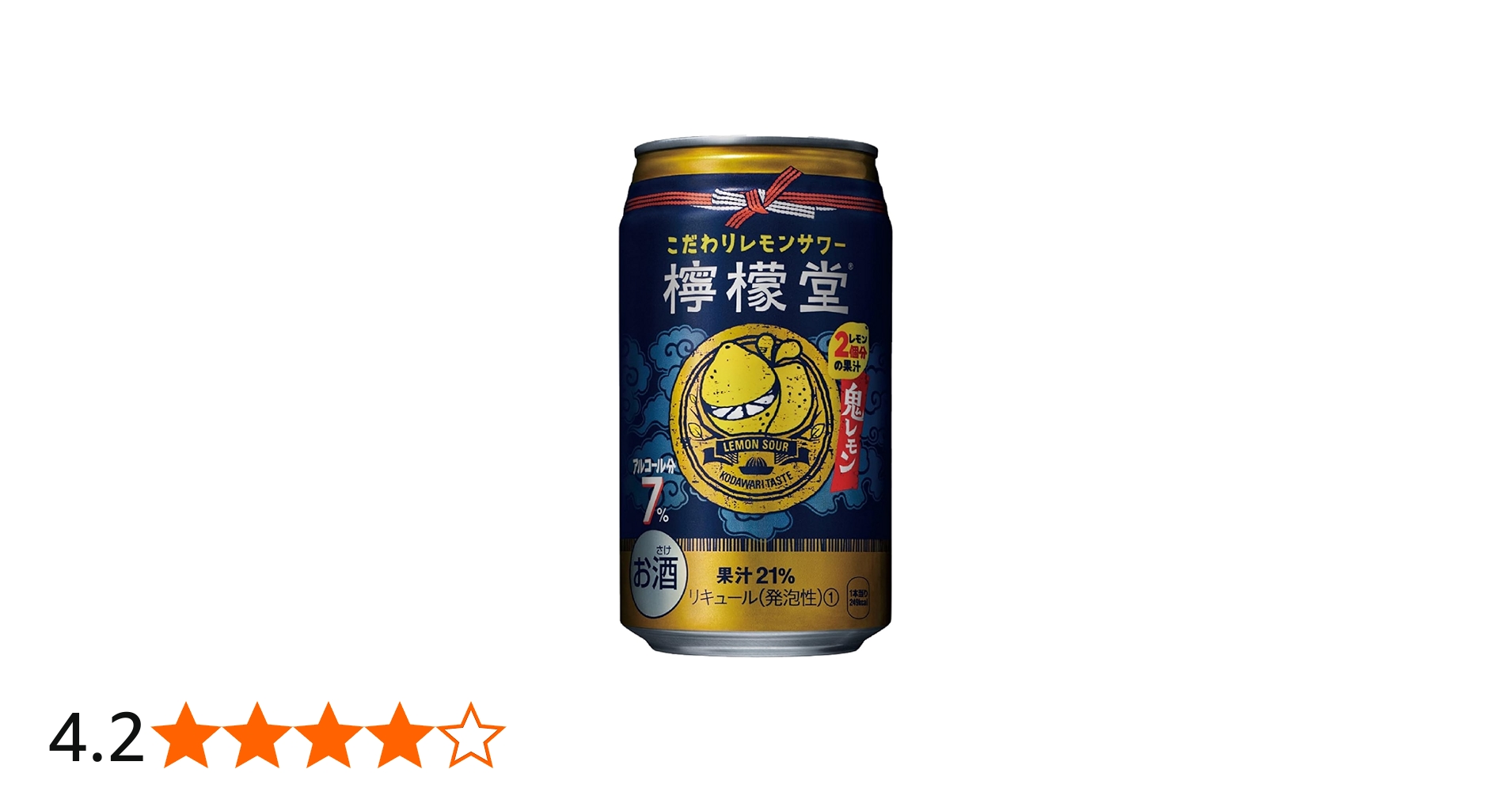 Amazon.co.jp: 【超濃厚】檸檬堂 鬼レモン缶 7%〔チューハイ350ml×24本