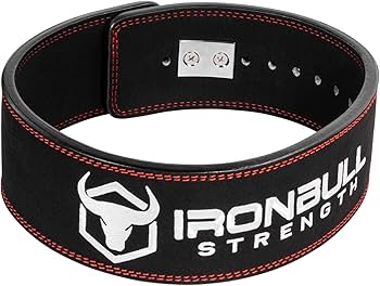Amazon | Iron Bull 強度パワーリフティングレバーベルト - 13mm