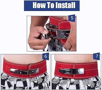 Amazon | レザー リフティングベルト パワーベルト レバーアクション