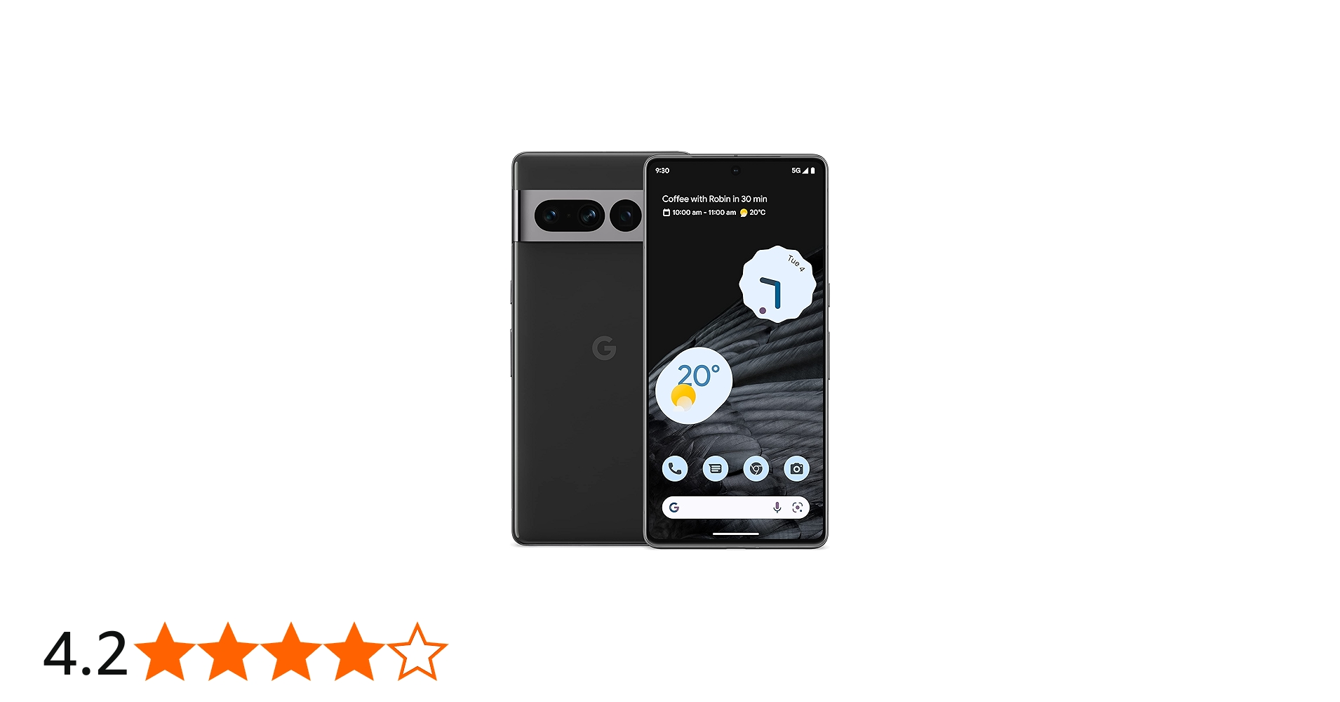 Amazon | Google Pixel 7 Pro 5G 256GB 12GB RAM 24-Hour Battery