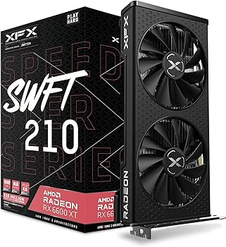Amazon.com: XFX Speedster SWFT210 Radeon RX 6600 XT CORE Gaming