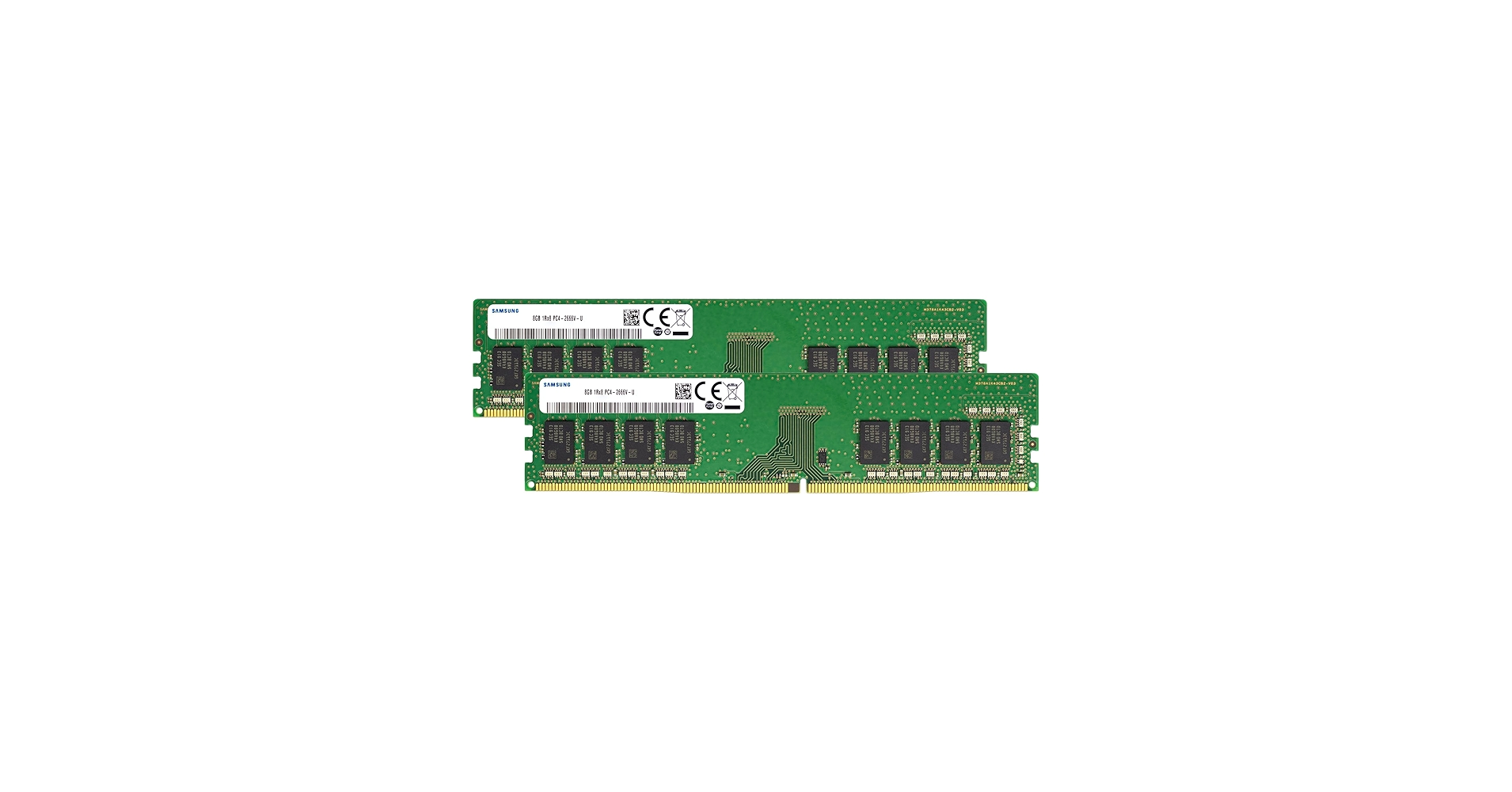 Samsung 16GB (2x8GB) DDR4 2666MHz PC4-21300 (PC4-2666V) CL19 UDIMM