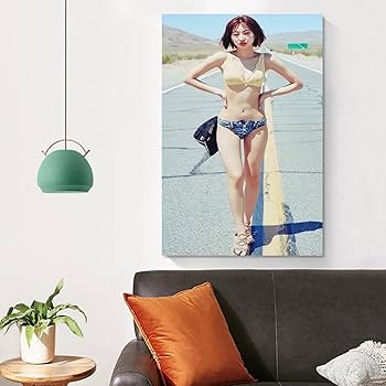 Amazon.co.jp: 武田玲奈HD写真ポスター82 キャンバスアートポスターと