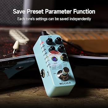Amazon.com: MOOER E7 Polyphonic Guitar Synth Pedal Electronic