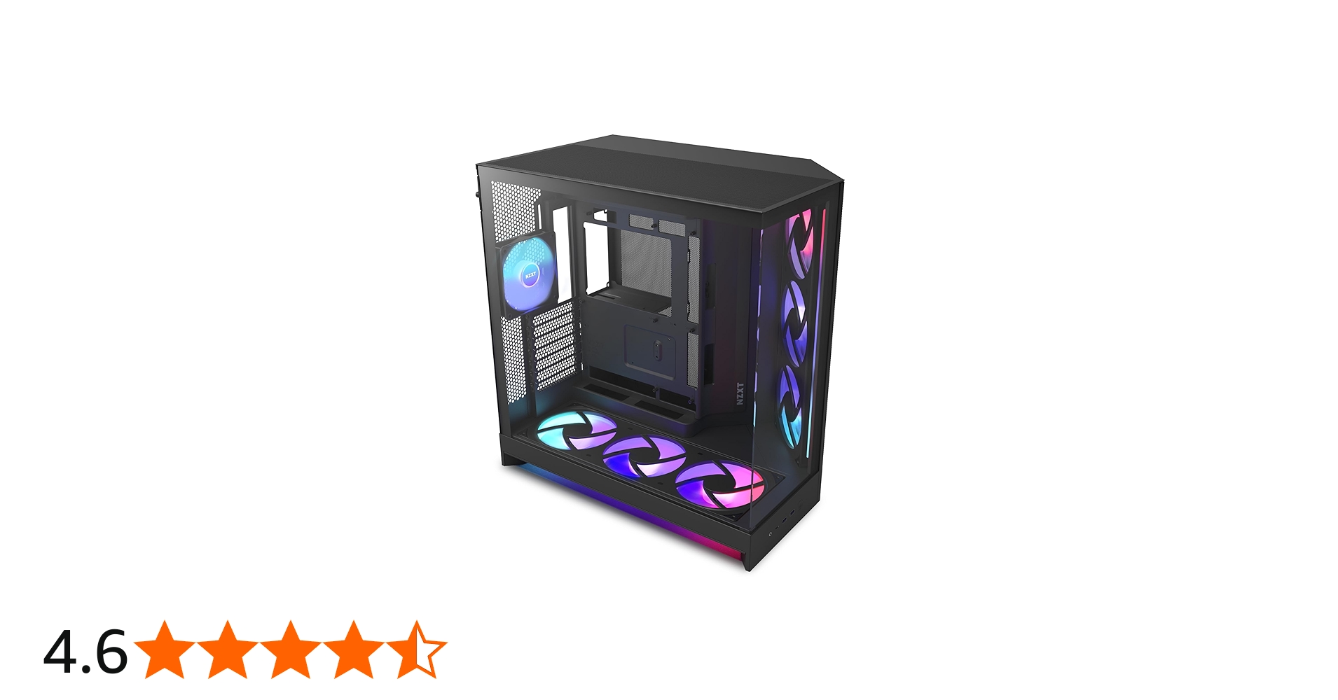 Amazon | NZXT H9 Flow RGB+ (2025) デュアルチャンバー RGBファン