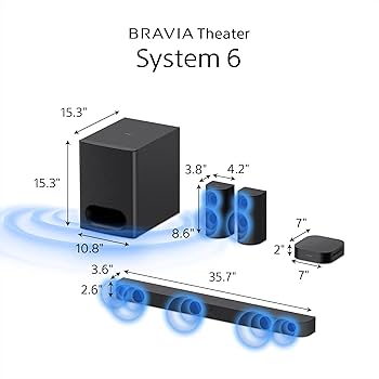Amazon.com: Sony BRAVIA Theater System 6, 5.1ch Home Theater