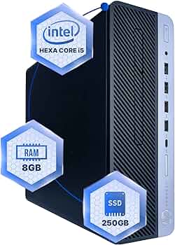 Amazon.com: HP ProDesk 600G4 Desktop Computer | Hexa Core Intel i5