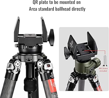 Amazon.com : SUNWAYFOTO SM-76 Saddle Mount Rifle Gun Adapter for