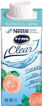 Amazon.co.jp: Nestle(ネスレ) アイソカル クリア clear ピーチ風味