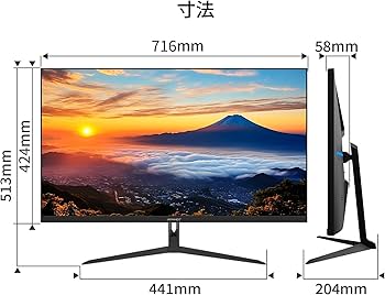 Amazon.co.jp: JAPANNEXT 31.5インチ モニター WQHD 2560x1440解像度