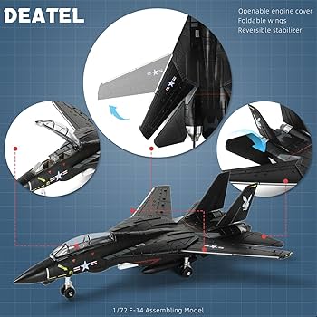 Amazon.co.jp: SEBUNAS 1:72スケール F-14 トムキャットファイター