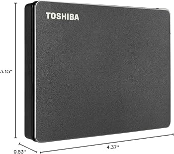 Amazon.com: Toshiba Canvio Gaming 2TB Portable External Hard Drive