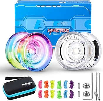 Amazon | MAGICYOYO ヨーヨーK2クリスタル 2個パック レスポンシブ