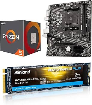 Amazon.com: INLAND Micro Center AMD Ryzen 5 5500 Unlocked Desktop