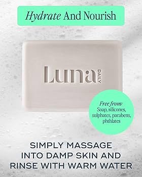 Amazon.com : Luna Daily Soap-Free Bar | Natural pH-Balanced