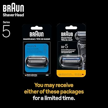 Braun Series 5 Electric Shaver Original Replacement Head, Get Back