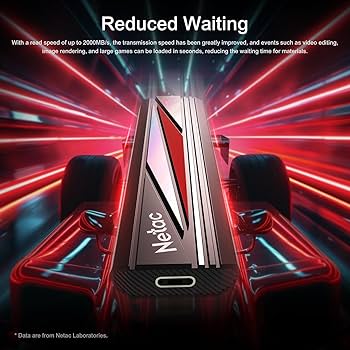 Amazon.com: Netac 256GB Extreme Portable SSD External Solid State