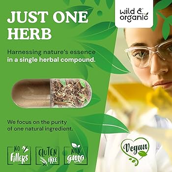 Amazon.com: Wild & Organic Stinging Nettle Root Capsules 5000 mg