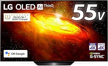 Amazon | LG 55型 4Kチューナー内蔵 有機EL テレビ OLED 55BXPJA Alexa