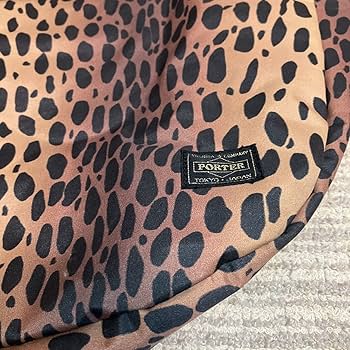 Amazon.co.jp: レア！廃盤超ヘッドポーターヒョウ柄半円ショルダー