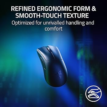 Amazon.com: Razer DeathAdder V3 Pro Wireless Gaming Mouse +