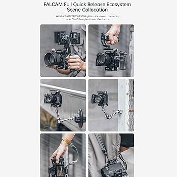 Amazon.co.jp: FALCAM F22 F38 F50 クイックリリース折りたたみ式
