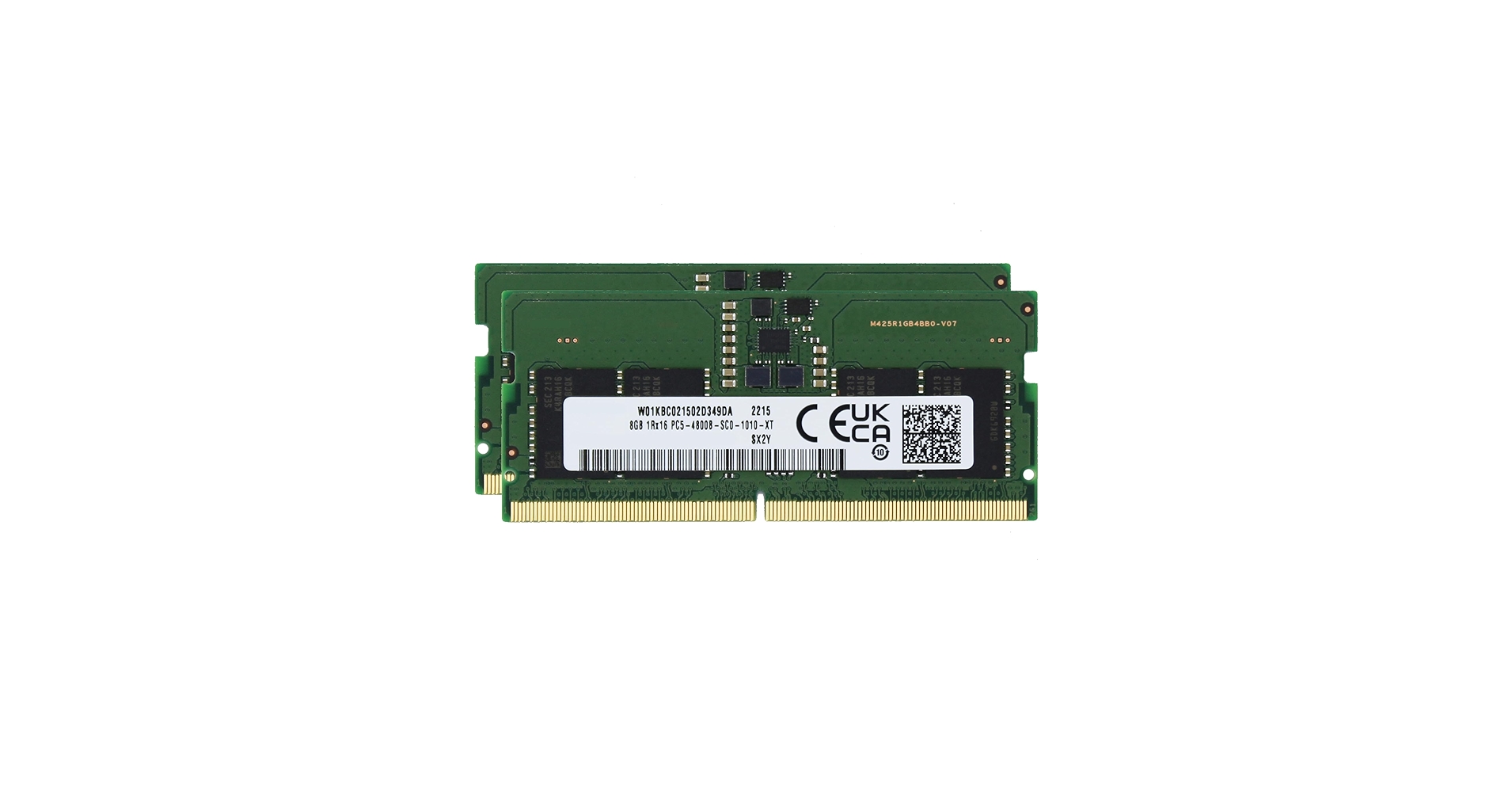 Sam Original 16GB (2x8GB) DDR5 4800MHz PC5-38400 SODIMM 1Rx16 CL40