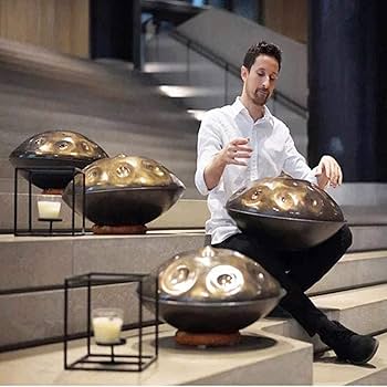 Amazon | ハンドパンドラム スチールハンドパン、9/10/12/14 ノート