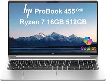 Amazon.com: HP ProBook 455 G10 Laptop (15.6