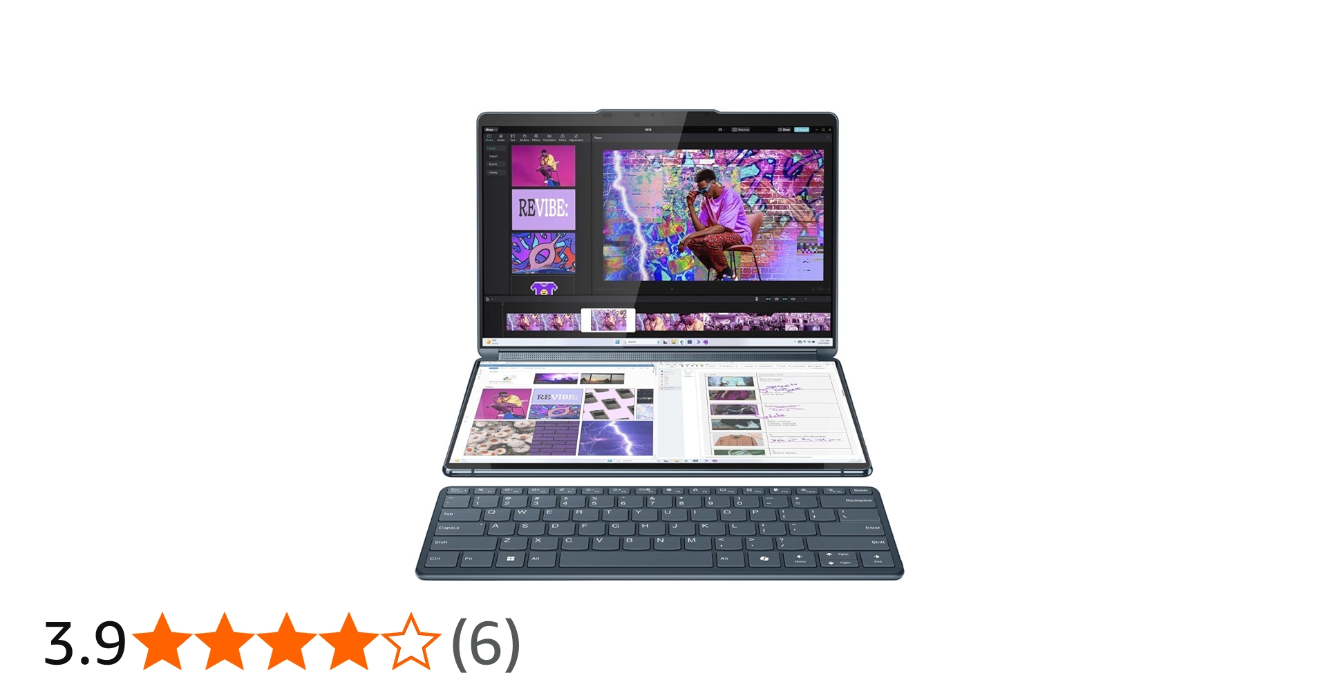 Amazon.co.jp: Lenovo Yoga Book 9i 2-in-1 13.3インチ 2.8K デュアル