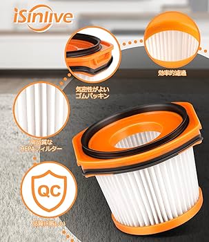 Amazon.co.jp: シャーク 掃除機 XFFWV360J 用 フィルター CS401J