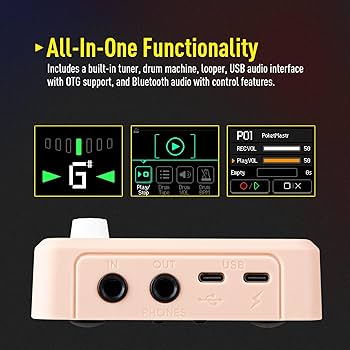 Amazon.com: SONICAKE Pocket Master-Portable Multi Effects Pedal