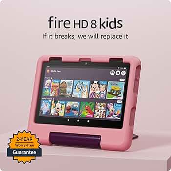 Amazon.com: Amazon Fire HD 8 Kids tablet (newest model), ages 3-7