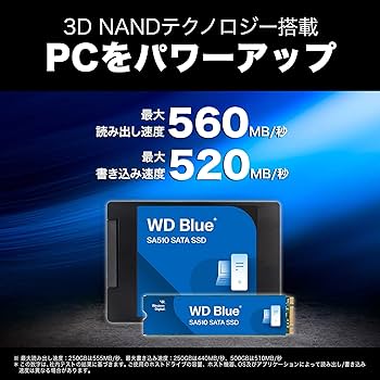 Amazon | ウエスタンデジタル(Western Digital) WD Blue SATA SSD 内蔵