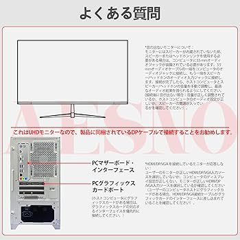 Amazon.co.jp: AESNO 32インチ ゲーミング モニター 4K 60Hz パソコン