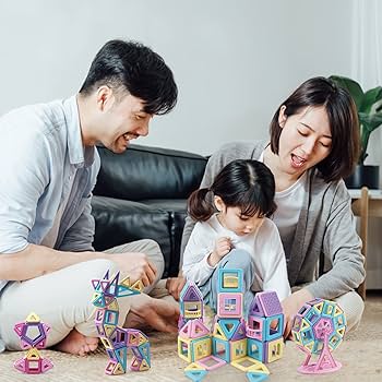 Amazon.co.jp: AOMIKS マグネットブロック マカロン色 磁石ブロック