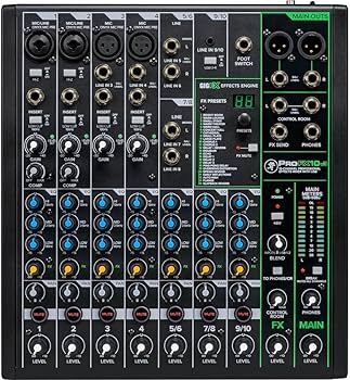 Amazon.com: Mackie ProFX10v3 10-Channel Sound Reinforcement Mixer
