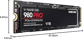 Amazon | SAMSUNG 980 PRO 1TB PCIe NVMe 第4世代 内蔵 ゲームSSD M.2