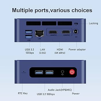 Amazon.com: Beelink Mini PC,Mini S12 N95 Intel Alder Lake-N95 (up