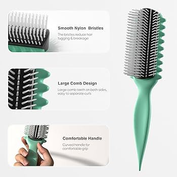 Amazon.com : AM8:00 Curl Defining Brush,9Rows Premium Styling