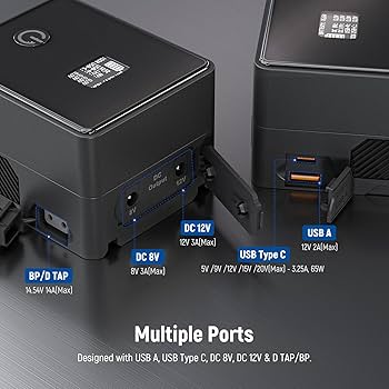 Amazon | NEEWER Vマウントバッテリー 6800mAh 99Wh 14.5VミニVロック