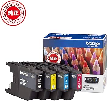 Amazon.co.jp: ブラザー工業 【brother純正】インクカートリッジ4色
