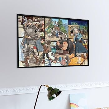 Amazon | ダンジョン飯 ジグソーパズル 木製 マルシル ライオス チル