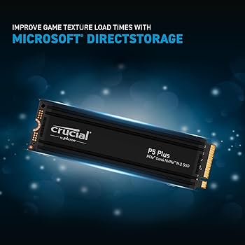 Amazon | Crucial P5 Plus 2TB Gen4 NVMe M.2 SSD 内蔵ゲーミングSSD