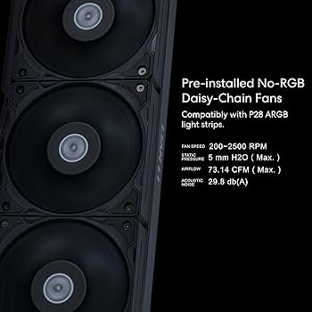 Amazon | LIANLI 簡易水冷キット HydroShift LCD 360S Black 120mm